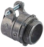 Halex 20421 Squeeze Connector, 1/2 in, Zinc-Plated