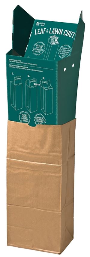 luster leaf A650 Chute, 30 gal Capacity, Plastic, Pack of 10