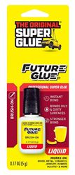SUPERGLUE CORP 15111 Super Glue, Liquid, Intensely Irritating, Clear, 0.17 oz