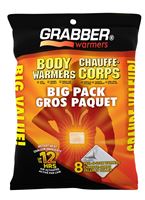 Grabber Warmers G801810 Disposable Adhesive Body Warmer, Nylon, Tan