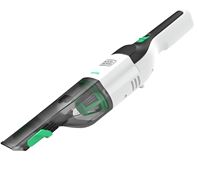 Black+Decker REVHV8J40 Cordless Handheld Vacuum, 19 W, 8 V Battery, Jack Plug Battery, Gray/White Housing