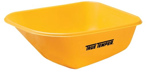True Temper 009970VB Wheelbarrow Tray, 6 cu-ft, Poly 