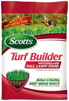 Scotts 38615 Fall Lawn Food, 37.5 lb Bag, Solid, 32-0-10 N-P-K Ratio 