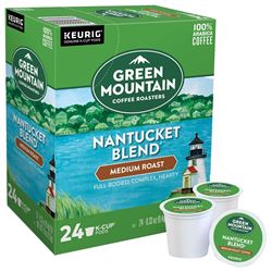 KEURIG 5000355593 Nantucket Blend K-Cup Pod Box, Yes Caffeine, Medium Roast Box, Pack of 4 