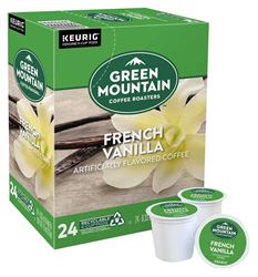 KEURIG 5000330112 K-Cup Pod, French Vanilla Flavor, Yes Caffeine, Light Roast Box, Pack of 4 