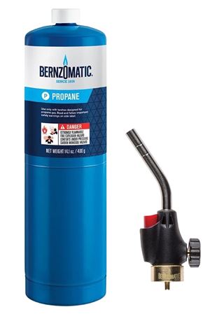 BernzOmatic WK2301 Basic Torch Kit with Built-In Ignition, Pack of 3