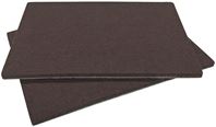Shepherd Hardware 9860 Blanket Furniture Pad, Felt, Brown, 4-1/4 in L, 6 in W, 5 mm Thick, Rectangular 