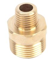 Forney 75115 Screw Nipple, M22 x 1/4 in Connection, Male x MNPT 