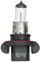 Peak 9008-BPP Automotive Headlamp, 12.8 V, 55, 65 W, Halogen Lamp, Gray 