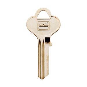 Hy-Ko 11010T7 Key Blank, Brass, Nickel, For: Taylor Cabinet, House Locks and Padlocks, Pack of 10