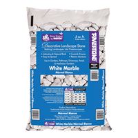 Pavestone 54141 Marble Chips, White 