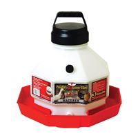 Little Giant PPF3 Poultry Waterer, 3 gal Capacity, Plastic, Pack of 2 