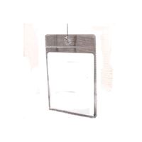 Southern Imperial R-HVP-5535 Sign Holder, 5-1/2 in W, PVC, Clear, Pack of 25 