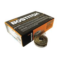Bostitch C4R90BDSS Siding Nail, 1-1/2 in L, Stainless Steel, Ring Shank, 3600/PK 