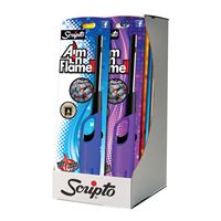 Scripto Aim n Flame MAX BGM19-1/12CD Utility Lighter, Assorted, Pack of 12 
