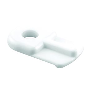 Make-2-Fit PL 7738 Window Screen Clip with Screw, Plastic, White, 12/PK