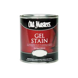 Old Masters 80804 Gel Stain, Special Walnut, Liquid, 1 qt, Can 