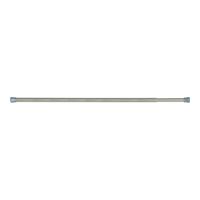Simple Spaces SD-SR36-BN Shower Curtain Rod, 7-1/2 lb, 36 to 63 in L Adjustable, 1 in Dia Rod, Steel, Brushed Nickel 