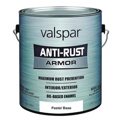 Valspar Armor 044.0021805.007 Enamel Paint, Oil Base, Gloss Sheen, Pastel Base, 1 gal, Can, 400 sq-ft/gal Coverage Area, Pack of 2 