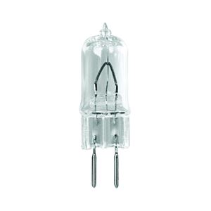 Feit Electric BPQ100T4/JCD/RP Halogen Bulb, 100 W, Candelabra GY6.35 Lamp Base, JCD T4 Lamp, 3000 K Color Temp, Pack of 12