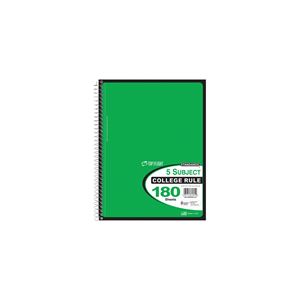 Top Flight WB2185DPF Series 4511955 Notebook, Micro-Perforated Sheet, 180-Sheet, Wirebound Binding, Pack of 12