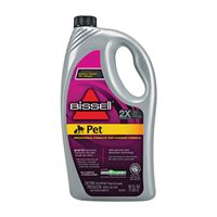 Bissell 72U81 Carpet Cleaner, 52 oz, Bottle, Liquid, Characteristic, Pale Yellow, Pack of 6 