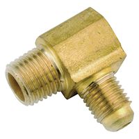 Anderson Metals 754049-1012 Tube Elbow, 5/8 x 3/4 in, 90 deg Angle, Brass, 650 psi Pressure, Pack of 5 