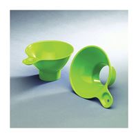 Arrow Plastic 1406 Canning Funnel, Plastic, Lime Green, 7-1/2 in L, Pack of 6 
