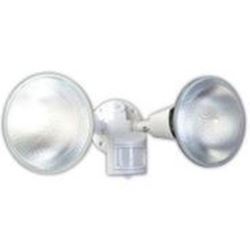 Designers Edge L5999WH Flood Light, 120 V, 240 W, 2-Lamp, Incandescent Lamp, Plastic Fixture 