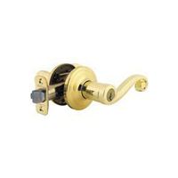 Kwikset Signature Series 740LL3SMTCP Entry Lever, Polished Brass, Zinc, Residential, Re-Key Technology: SmartKey 