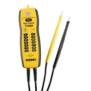 Sperry Instruments Volt Check Series VC61000 Continuity Tester, LED Display, Functions: Voltage