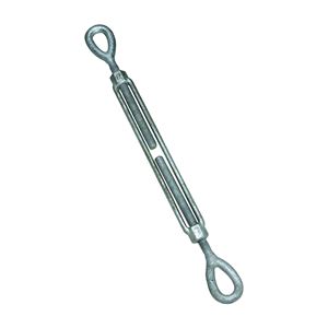 National Hardware 3270BC Series N177-410 Turnbuckle, 1800 lb Working Load, 1/2 in Thread, Eye, Eye, 9 in L Take-Up