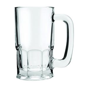 Anchor Hocking 93001 Beer Wagon Mug, 20 oz Capacity, Glass, Clear, Pack of 6