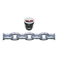 Campbell 014-0333 Proof Coil Chain, 3/16 in, 250 ft L, 30 Grade, Steel, Galvanized 
