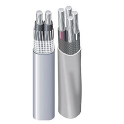 Southwire 4/ 4/0 4/0X100 Service Entrance Cable, 3 -Conductor, Aluminum Conductor, PVC Insulation, Gray Sheath 