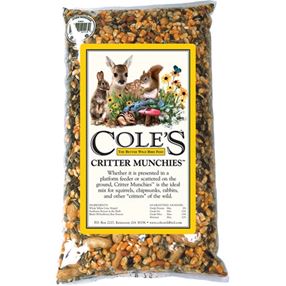 Cole's CM20 Critter Munchies, Blended Seed, 20 lb Bag, Pack of 2
