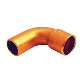 Elkhart Products 31412 Street Pipe Elbow, 1 in, Sweat x FTG, 90 deg Angle, Copper