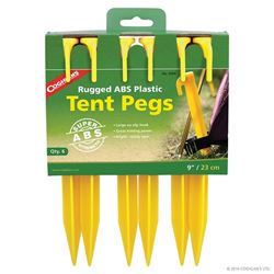 Coghlans 9309 Tent Peg, 9 in L, ABS 