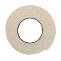 Frost King R516WH Foam Tape, 1-1/4 in W, 10 ft L, 7/16 in Thick, Rubber, White 