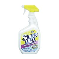 Scrub Free 35240 Bathroom Cleaner, 32 oz, Bottle, Liquid, Lemon, Turbid 