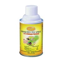 Country Vet 342033CVA Mosquito and Fly Spray, Liquid, Clear, Characteristic, 6.9 oz, Aerosol Can 