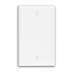 Leviton 000-78014-000 Wallplate, 4-1/2 in L, 2-3/4 in W, 0.22 in Thick, 1 -Gang, Thermoset, Light Almond, Smooth 