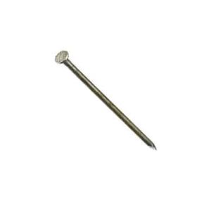 ProFIT 0054272 Finishing Nail, 10 in L, Carbon Steel, Hot-Dipped Galvanized, Flat Head, Round Shank, 50 lb