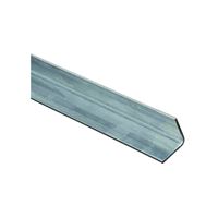 Stanley Hardware 4010BC Series N179-960 Angle Stock, 1-1/4 in L Leg, 48 in L, 0.12 in Thick, Steel, Galvanized 