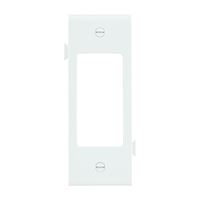 Eaton Cooper Wiring STC26 STC26W Wallplate, 4-1/2 in L, 2-3/4 in W, 1 -Gang, Polycarbonate, White, High-Gloss 