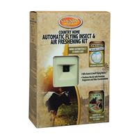 Country Vet 321978CV43A Flying Insect and Air Freshening Kit, Fresh Cotton 
