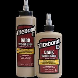 Titebond II 5003 Wood Glue, Yellow, 8 oz Bottle 