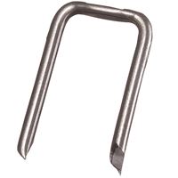 Gardner Bender MS-1577 Cable Staple, 9/16 in W Crown, 1-1/4 in L Leg, Metal, Graphite, 50/PK 
