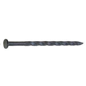 Maze H525S050 Post and Frame Nail, Hand Drive, 16D, 3-1/2 in L, Steel, Brite, Spiral Shank, 50 lb