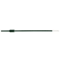 CMC TP125PGN060 T-Post, 6 ft H, Steel, Green/White, Pack of 5 